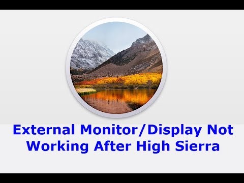 portable monitor for mac high sierra version 10.13.4